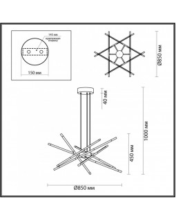 Подвесной светильник Odeon Light 4323/84L-foto2