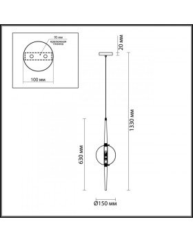 Подвесной светильник Odeon Light 4981/1-foto2