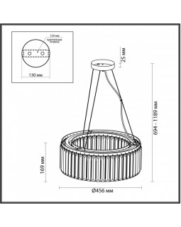 Подвесная люстра Odeon Light 4987/6-foto2
