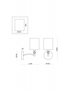 Бра Freya FR1007WL-01BS-foto2