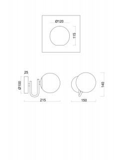 Бра Freya FR5013WL-01CH-foto2