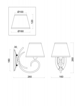 Бра Freya FR2013WL-01G-foto2