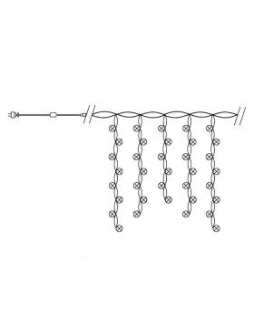 Светодиодная бахрома Feron 32351-foto3