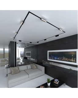 Светильник на шине Elektrostandard Slim Magnetic HL02 Трековый светильник 12W 4200K (черный) 85-foto3