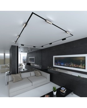 Светильник на шине Elektrostandard Slim Magnetic HL02 Трековый светильник 12W 4200K (черный) 85-foto3