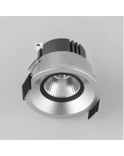 Встраиваемый светильник Elektrostandard 25024/LED 7W 4200K SL серебро-foto2