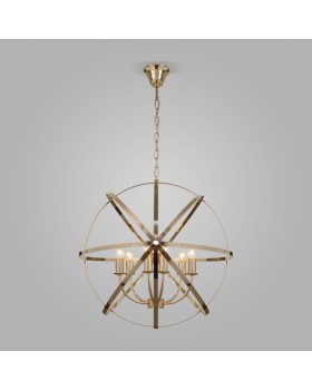 Подвесная люстра Eurosvet 60139/6 золото-foto2