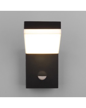 Светильник настенный Elektrostandard 1541 TECHNO LED с датчиком движения Чёрный-foto2