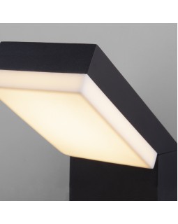 Светильник настенный Elektrostandard 1541 TECHNO LED с датчиком движения Чёрный-foto4