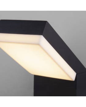 Светильник настенный Elektrostandard 1541 TECHNO LED с датчиком движения Чёрный-foto4