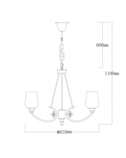 Подвесная люстра MW-Light 386017706-foto11