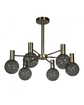 Люстра на штанге LOFT IT 10045/6 Gold-foto3