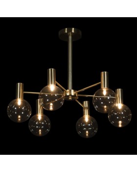 Люстра на штанге LOFT IT 10045/6 Gold-foto4