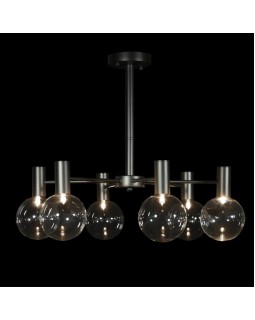 Люстра на штанге LOFT IT 10045/6 Black-foto2