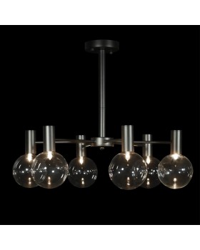 Люстра на штанге LOFT IT 10045/6 Black-foto2
