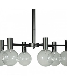 Люстра на штанге LOFT IT 10045/6 Black-foto3