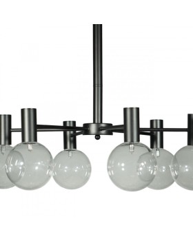 Люстра на штанге LOFT IT 10045/6 Black-foto3