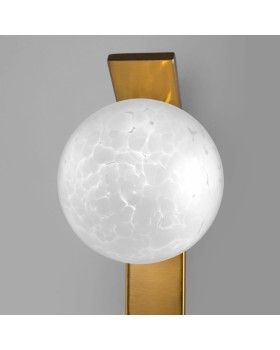 Бра Eurosvet 40019/1 латунь-foto2