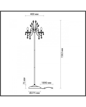 Торшер Odeon Light 4977/3F-foto4