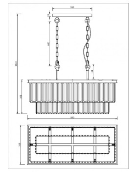 Подвесная люстра Maytoni MOD085PL-08CH-foto3