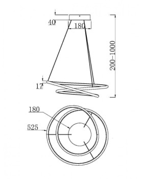 Подвесной светильник Maytoni MOD100PL-L47BSK-foto3