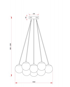 Подвесная люстра Freya FR5231PL-13CH-foto2