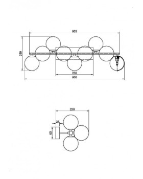 Бра Maytoni MOD547WL-09BS-foto3