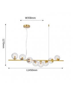Подвесная люстра Favourite 4056-8P-foto6