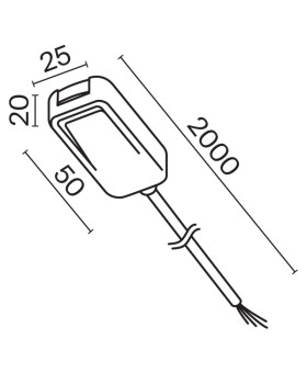 Подвод питания Maytoni Technical TRA084B-12W-200-foto3