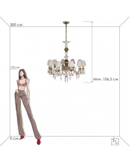 Подвесная люстра LOFT IT 10203/10 White-foto7