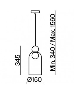 Подвесной светильник Freya FR5220PL-01G-foto6