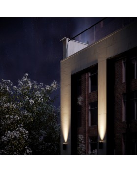 Светильник настенный Elektrostandard Column LED черный (35138/U)-foto3