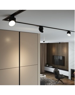 Светильник на шине Elektrostandard Smooth чёрный матовый 10W 4200K (85515/01) однофазный-foto4