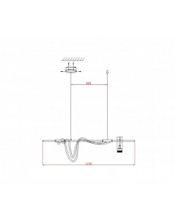 Люстра на штанге Kink Light 08039-120A,19-foto3