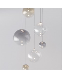 Подвесная люстра Eurosvet 50230 LED хром-foto2