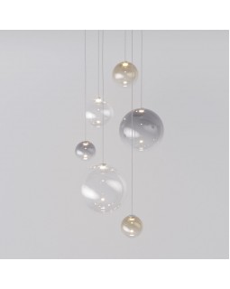 Подвесная люстра Eurosvet 50230 LED хром-foto3