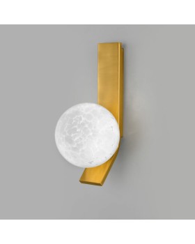 Бра Eurosvet 40019/1 латунь-foto4