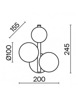 Бра Maytoni MOD545WL-03CH-foto5