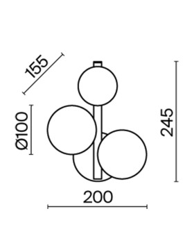 Бра Maytoni MOD545WL-03CH-foto5