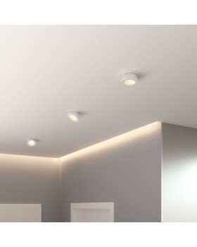 Встраиваемый светильник Elektrostandard Pruno белый 8W 4200К (25080/LED)-foto2