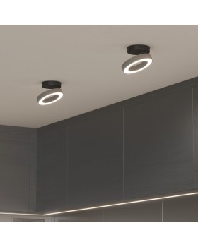 Накладной светильник Elektrostandard Spila серебро 12W 4200К (25105/LED)-foto2