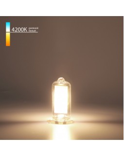 Светодиодная лампа Elektrostandard G9 LED 3W 220V 4200K (BLG912) стекло-foto2