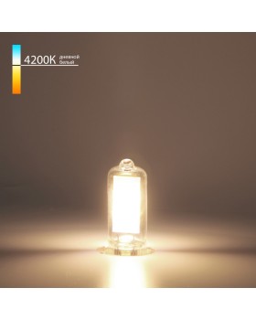 Светодиодная лампа Elektrostandard G9 LED 3W 220V 4200K (BLG912) стекло-foto2