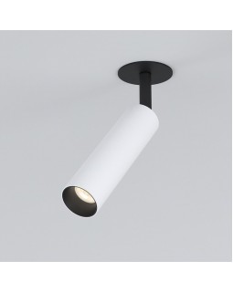 Встраиваемый светильник Elektrostandard Diffe белый/черный 8W 4200K (25040/LED)