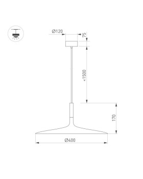 Подвесной светильник Arlight 036001-foto3