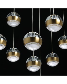 Каскадная люстра DeMarkt 730010809-foto12