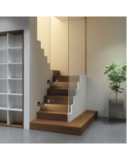 Подсветка ступеней лестницы Denkirs DK1030-BK-foto2