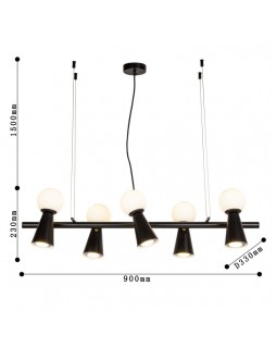 Подвесная люстра Favourite 4095-5P-foto7