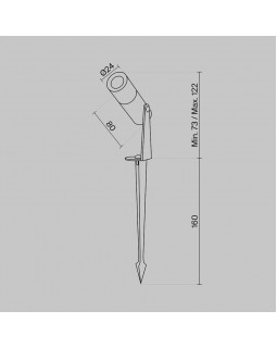 Грунтовый светильник Maytoni O050FL-L2GF3K-foto6