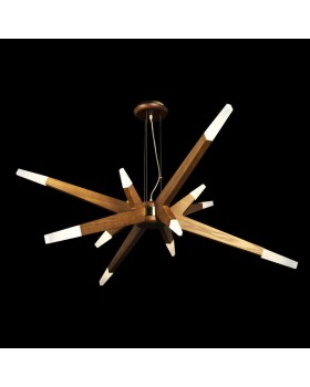 Подвесная люстра LOFT IT 10160 Dark wood-foto4